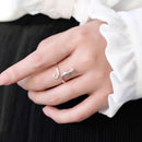 Protective Cat Ears Crochet Ring