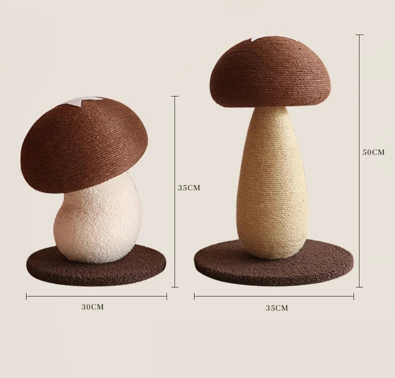 MUSHROOM SCRATCHING TREE