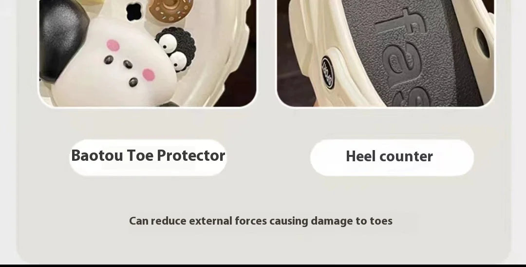 🌸 Cinnamoroll Platform Sandals - Kawaii Thick Sole Summer Paradise for Women