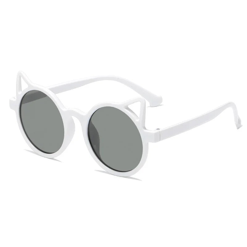 Adorable Cat Ear Kids Sunglasses