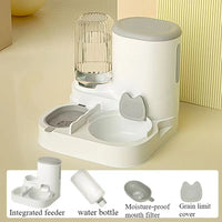 Automatic Cat Feeder - Integrated Water Dispenser