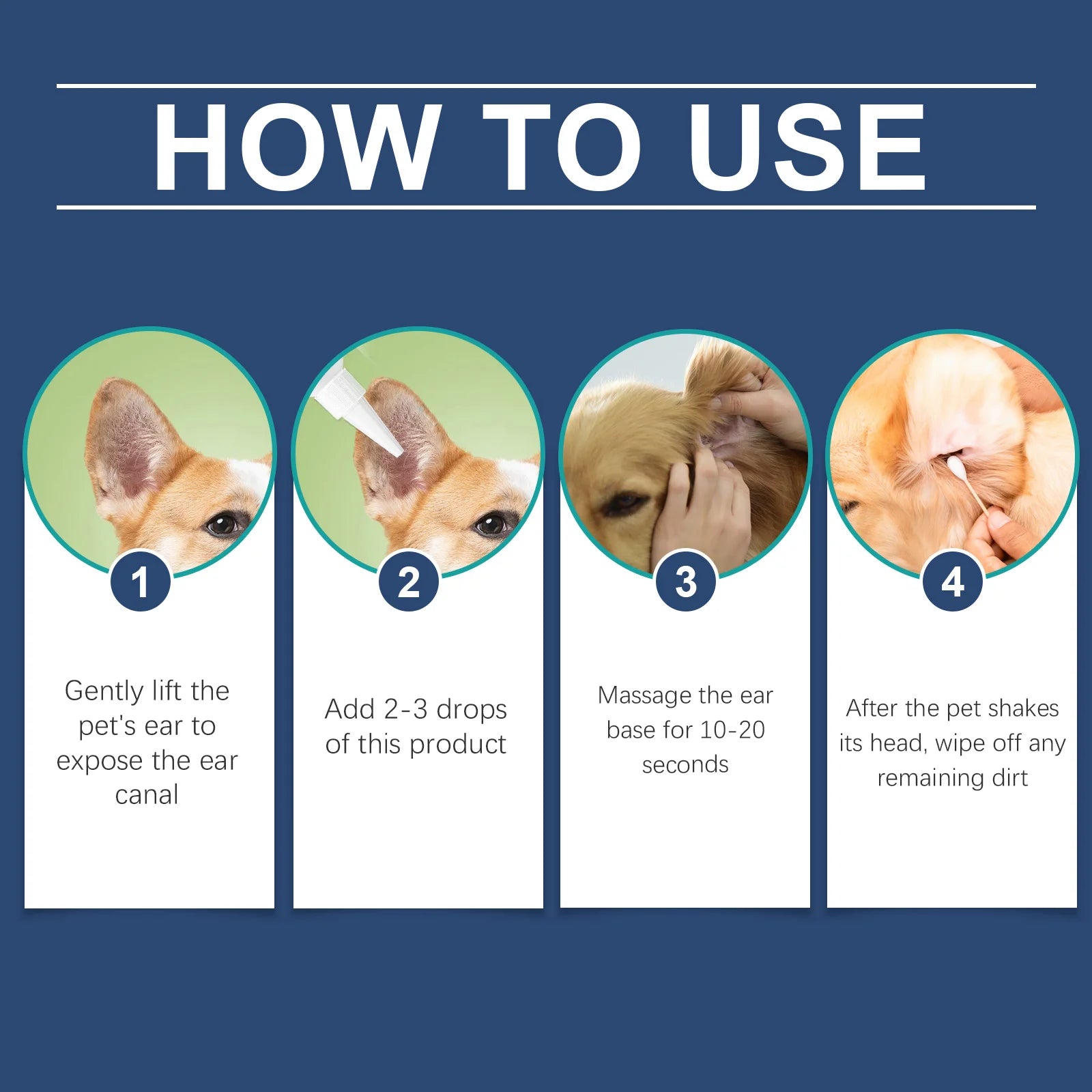 Gentle Pet Ear Cleaning Solution
