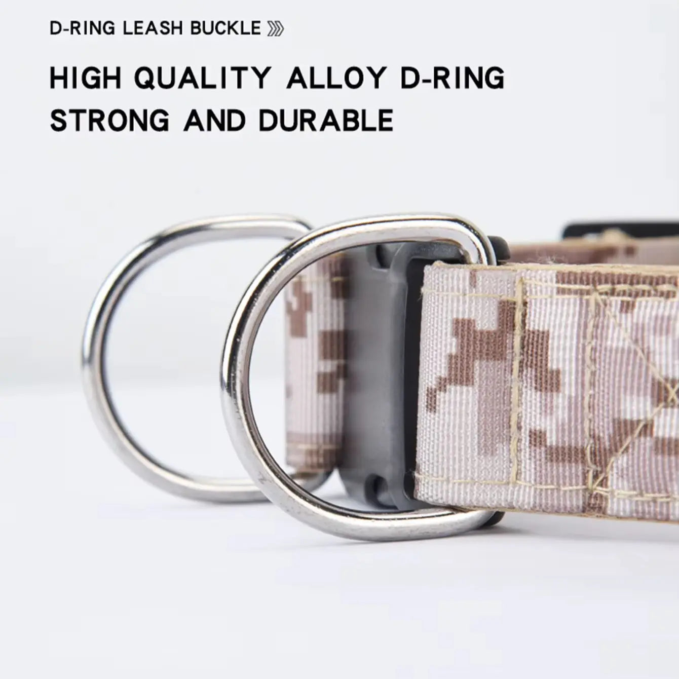 Tactical Buckle Dog Collar by Tail chasers