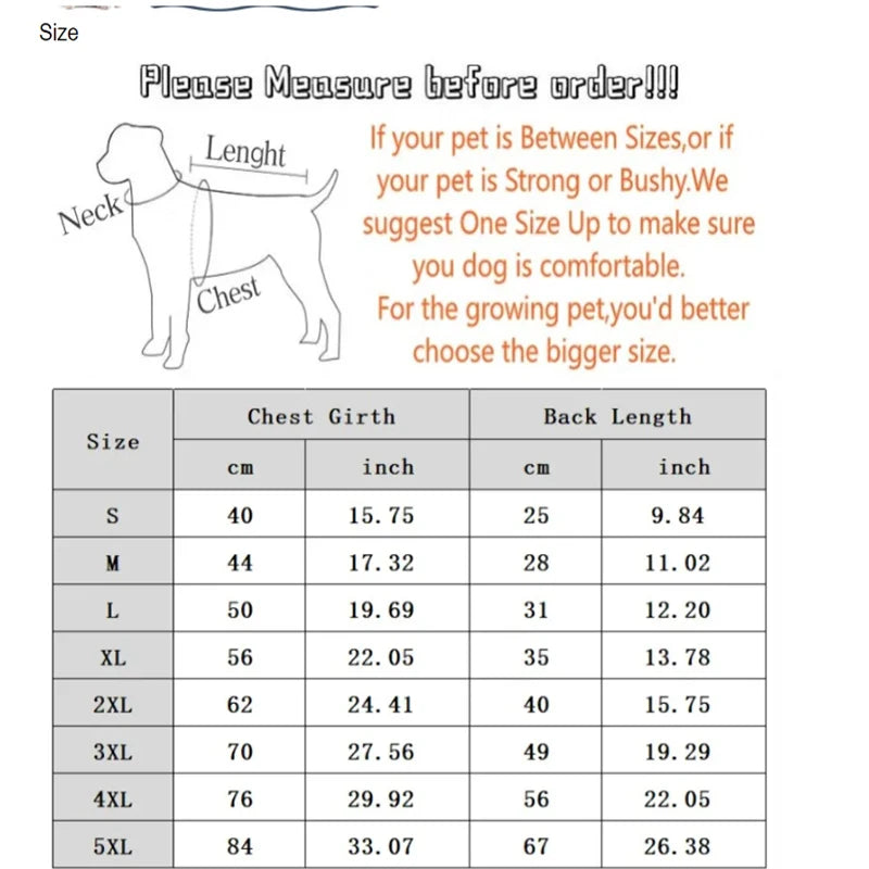 Winter Dog Down Jacket - Warm Thick Vest