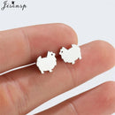 Whimsical Animal Stud Earrings by Tail chasers