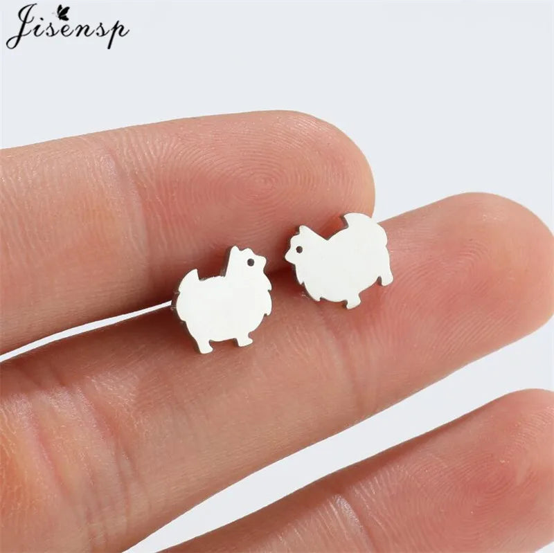 Whimsical Animal Stud Earrings by Tail chasers