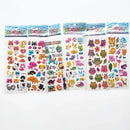 3D Pet Dog & Cat Stickers - 6 Sheets
