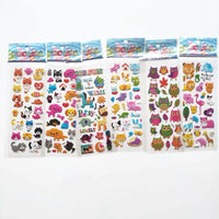 3D Pet Dog & Cat Stickers - 6 Sheets