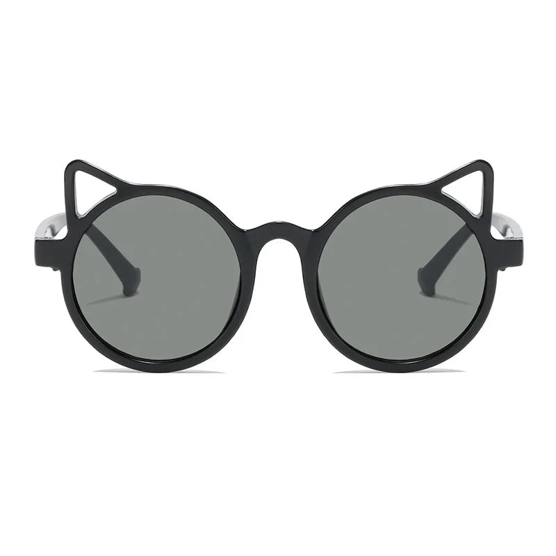 Adorable Cat Ear Kids Sunglasses