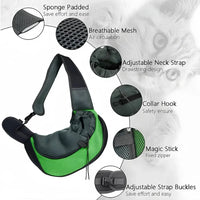 Adventure Dog Backpack - Breathable Mesh Carrier