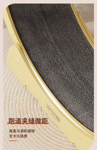 Cat Mute Treadmill Solid Wood Exercise Wheel