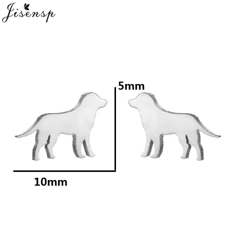 Whimsical Animal Stud Earrings by Tail chasers