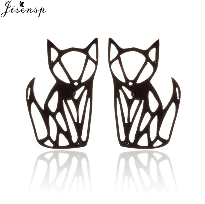 Whimsical Animal Stud Earrings by Tail chasers