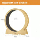 Cat Mute Treadmill Solid Wood Exercise Wheel
