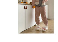 Dog Couple Slippers - Furry Winter