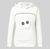 Pet Cuddle Pouch Hoodie - Carry Your Cat or Small Dog in Style