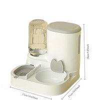 Automatic Cat Feeder - Integrated Water Dispenser