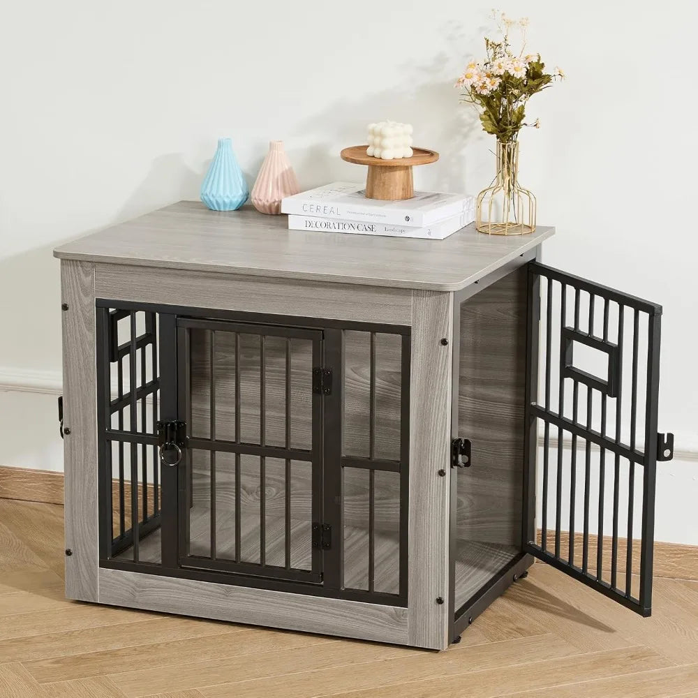 Rustic Dog Crate Furniture