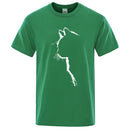 Cool Cat Print Men's T-Shirt