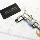 Sterling Silver Cat Ears Ring - Adjustable European Style Band