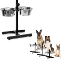 Adjustable Heavy-Duty Bowl Stand by Tail chasers