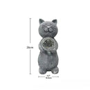 Solar Cat Garden Light - Adorable Outdoor Statue with Auto-Glow