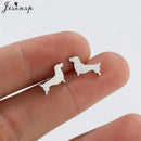 Whimsical Animal Stud Earrings by Tail chasers