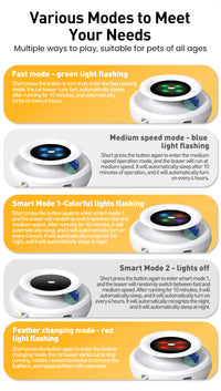 2-in-1 Smart Cat Toy Set - Automatic Feather & Ball with 5 Modes