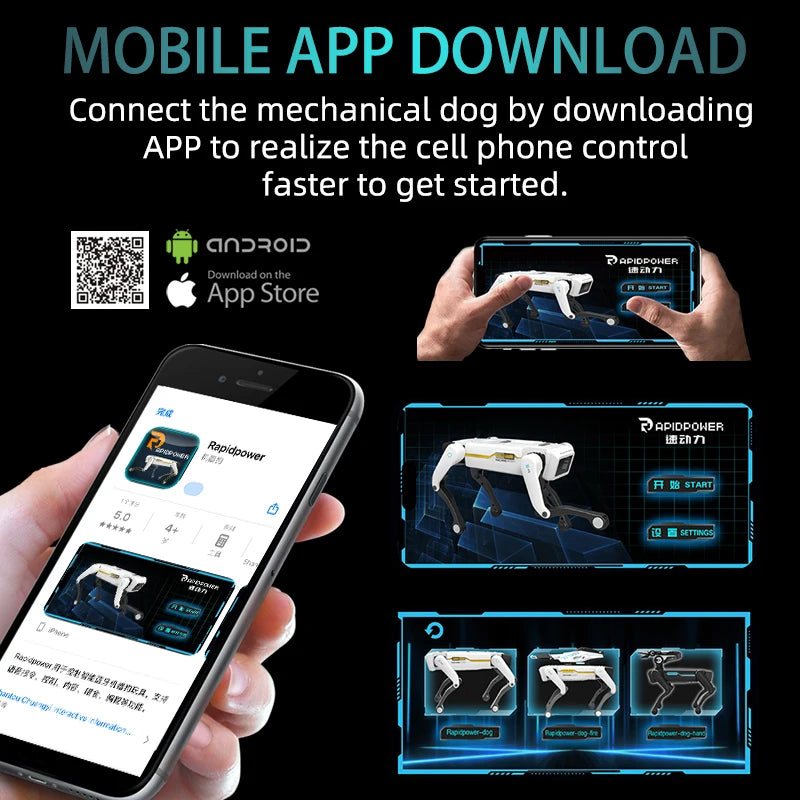 Smart RC Robot Dog by Tail chasers