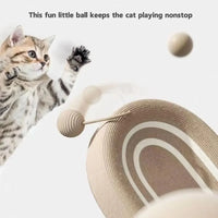 Cat Recliner Lounge - Portable Sisal Scratching Sofa