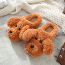 Dog Couple Slippers - Furry Winter