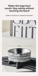 Beautiful Flower-Shaped Cat Bowl