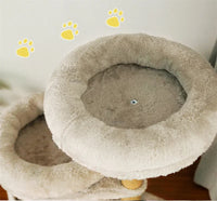 Three-Layer Cat Tree House - Multi-Level Scratching & Activity Center