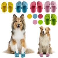Thickened Hole Dog Shoes