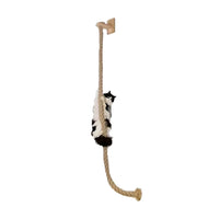 🧗 Franklin's Pick: Wall-Mounted Cat Climbing Rope - Ultimate Space-Saving Vertical Playground