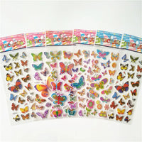 3D Pet Dog & Cat Stickers - 6 Sheets