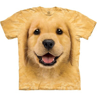 Cute Dog Face 3D Graphics Tee