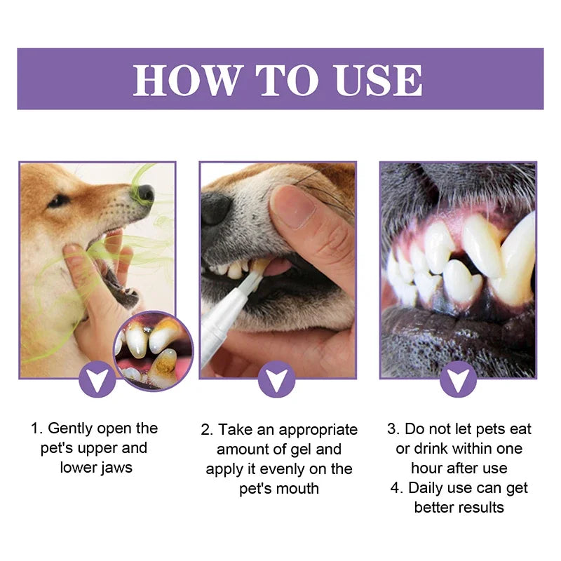 Pet Teeth Cleaning Pen - Oral Care for Dogs & Cats