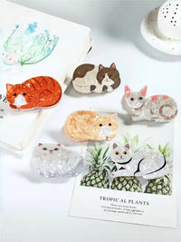 Cute Cat Hair Clip - Women's Accessories