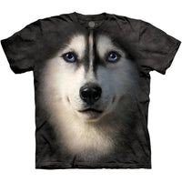 Cute Dog Face 3D Graphics Tee