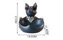 Dog Art Figurine - Beautiful Resin Sculpture