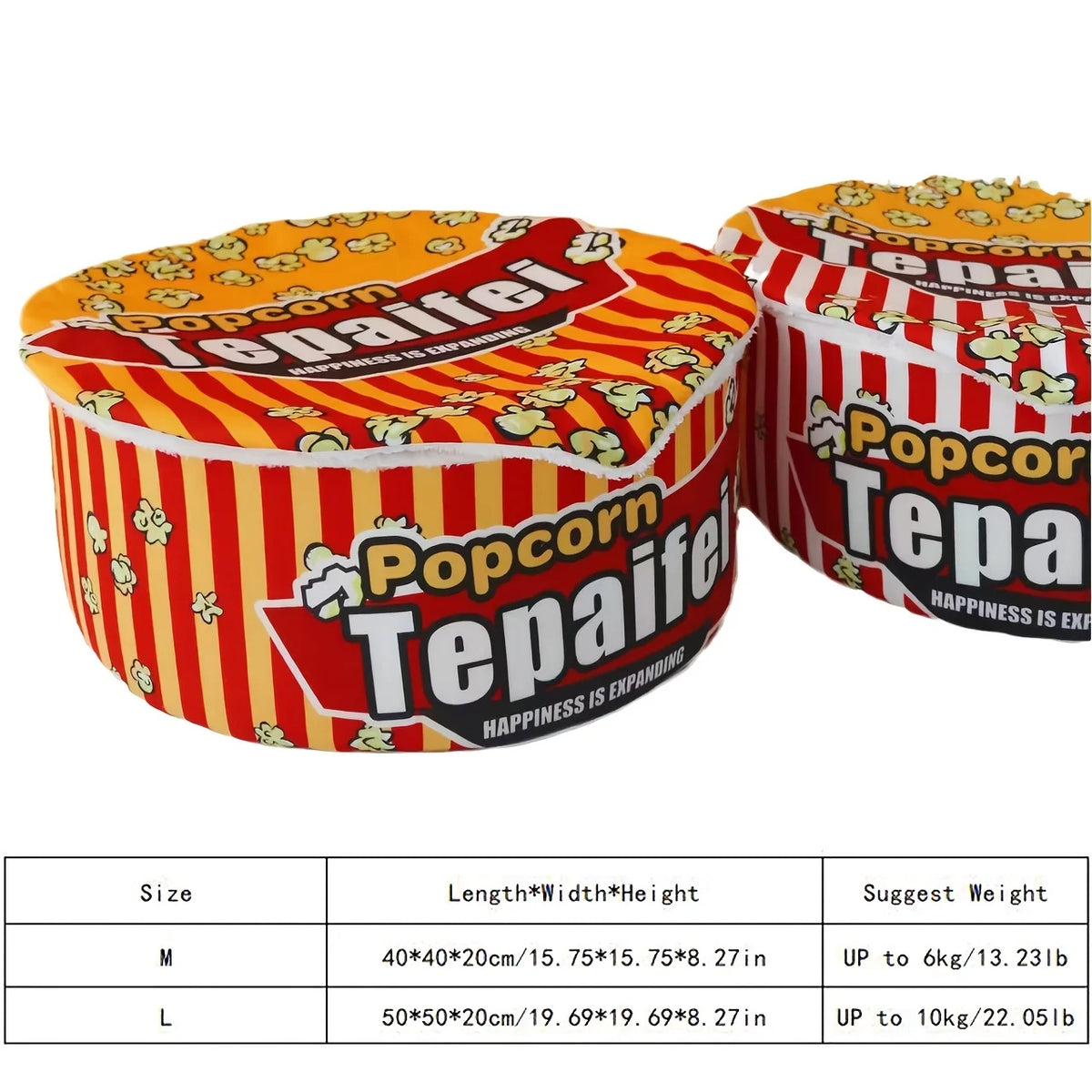 Super Large Instant Popcorn Cat Bed