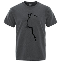 Cool Cat Print Men's T-Shirt