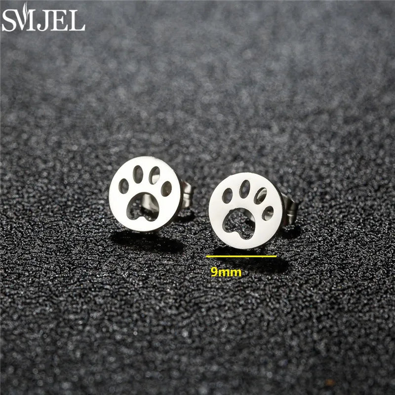 Dog Breed Cartoon Stud Earrings - Dachshund, Corgi & Chihuahua Designs