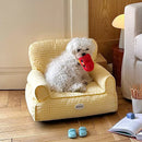 Checkered Pet Sofa Bed
