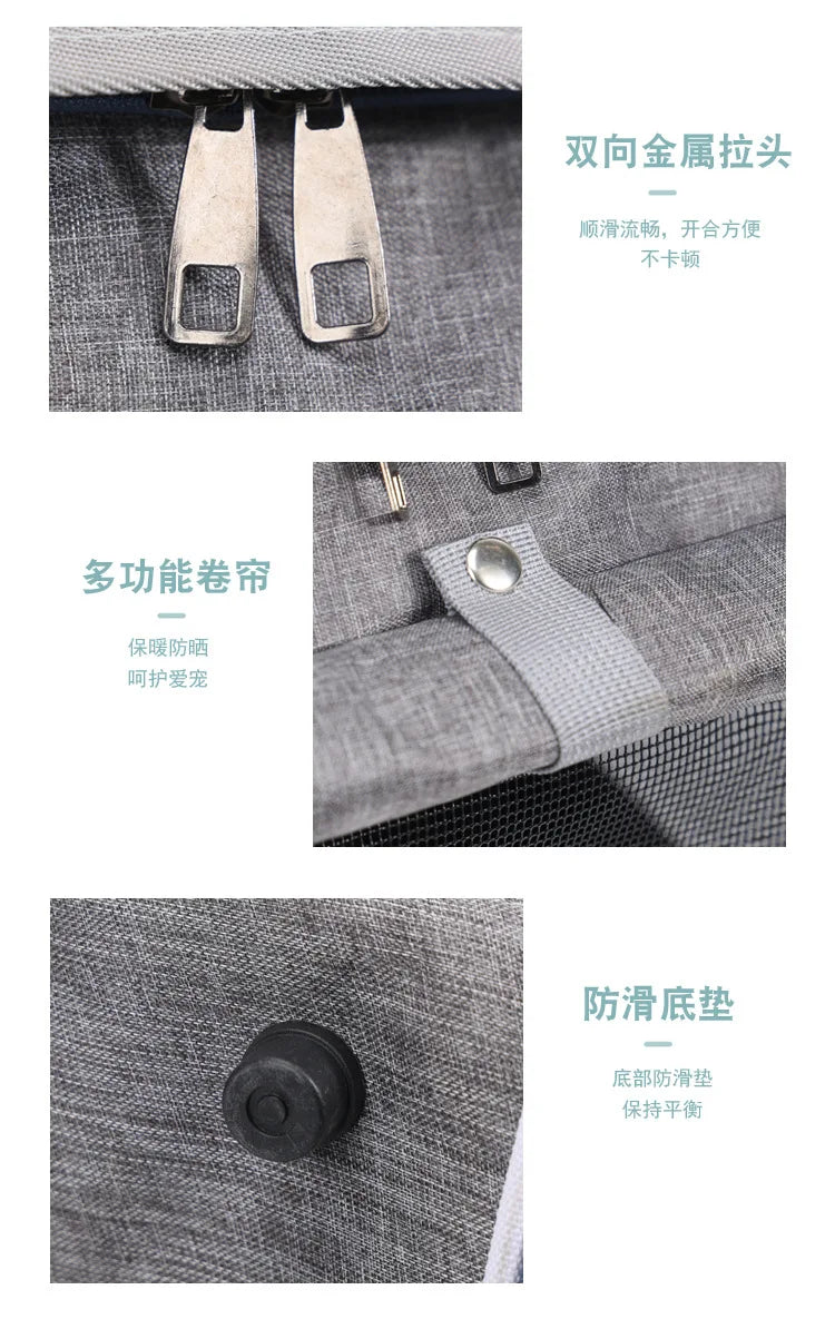 Stylish Nordic Pet Backpack