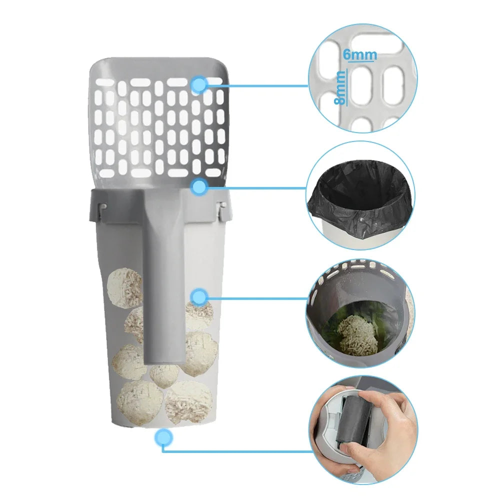 Smart Self-Cleaning Litter Scoop