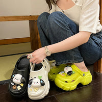 🌸 Cinnamoroll Platform Sandals - Kawaii Thick Sole Summer Paradise for Women