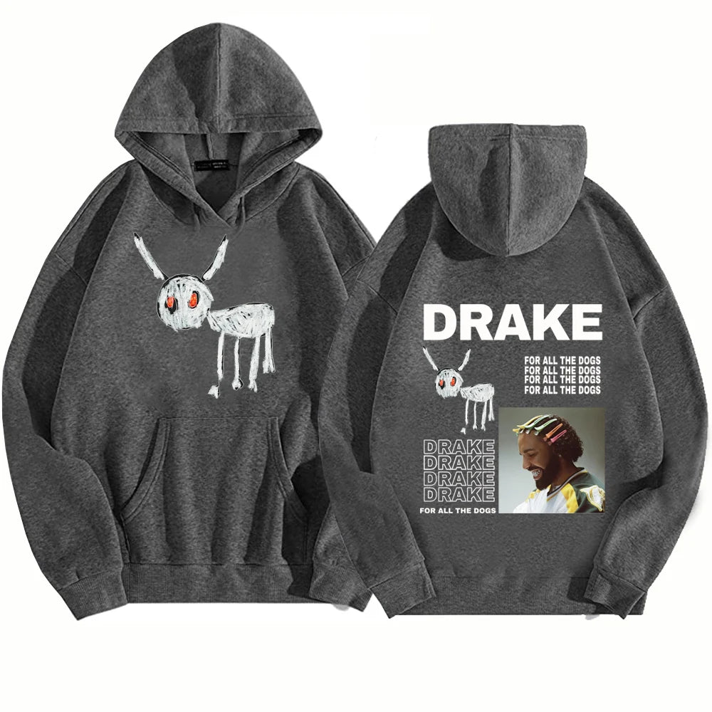 Drake Dog Hoodie Pullover