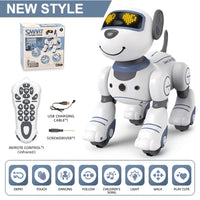 Intelligent Robot Dog Remote Control Electronic Sing Dance Follow Smart Interactive Stunt Music Toy Programmable Puppy Kid Gift by Tail chasers